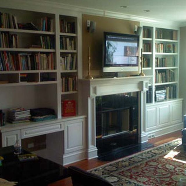 Handmade Custom Built Ins Around Fireplace By Best Cabinets Handmade Custom Built Ins Around Fireplace By Best Cabinets Custommade Com