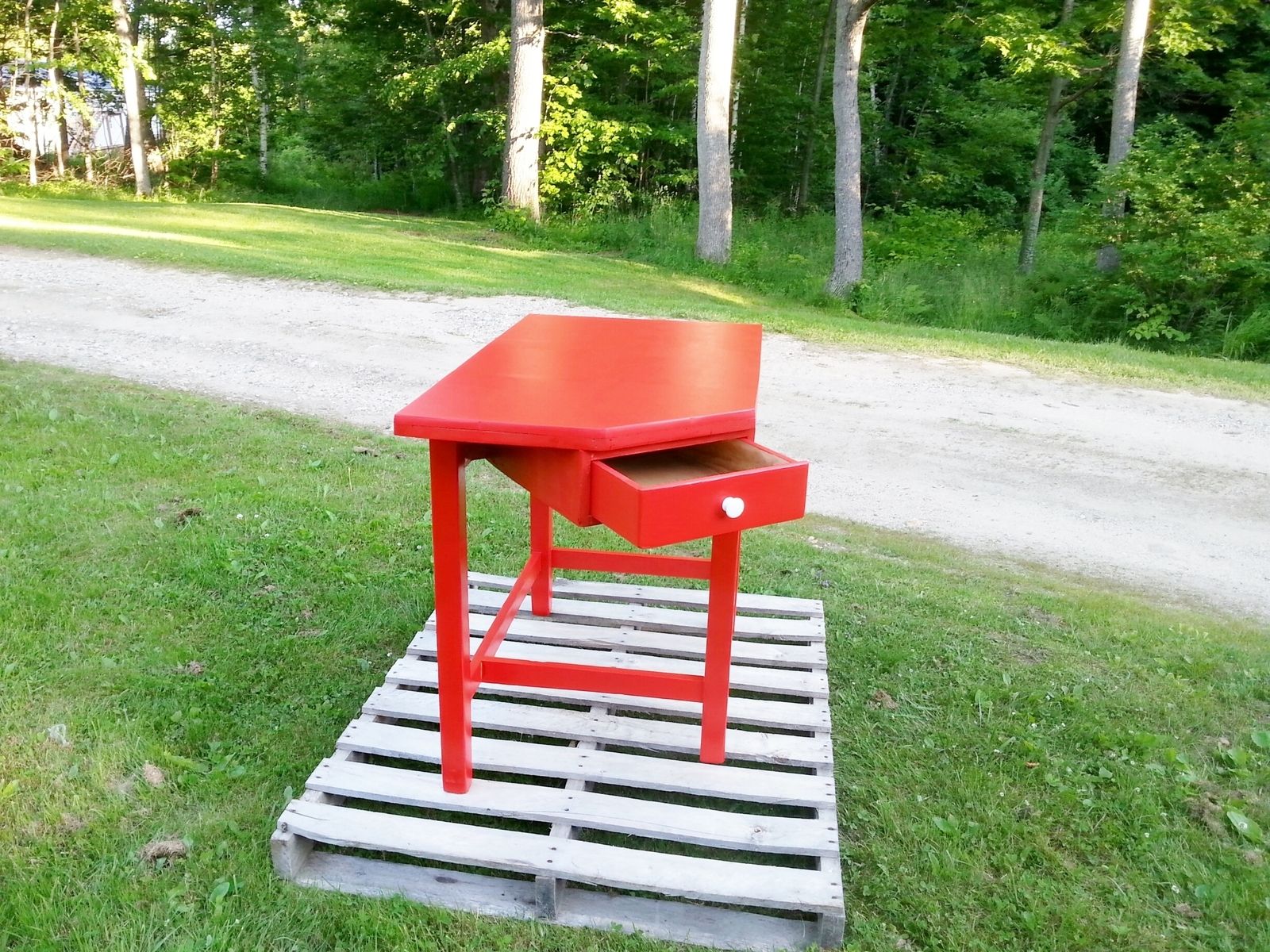 Handmade Accent Table by Tekoa Missions