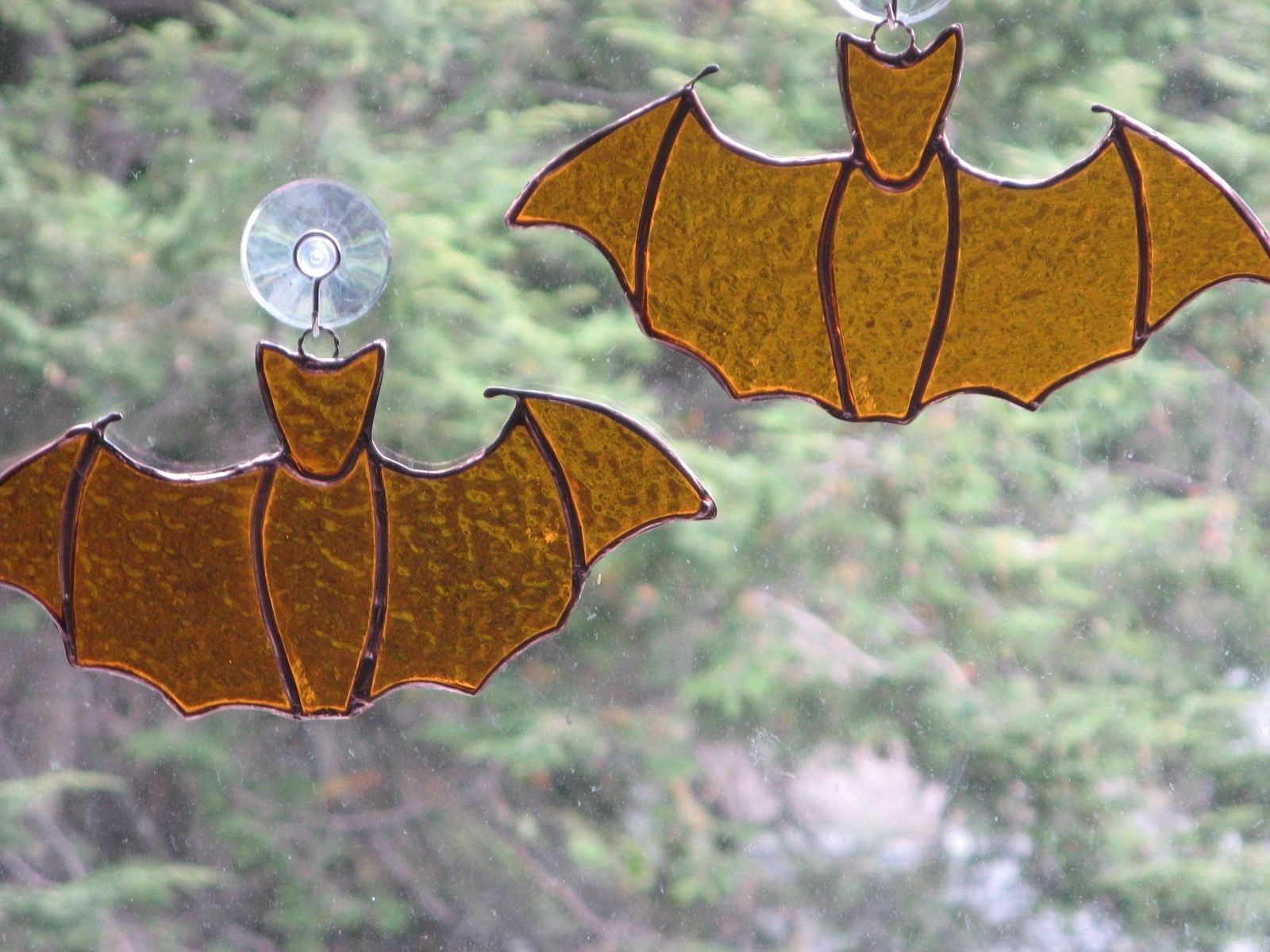 Buy Hand Crafted Custom Stained Glass Bats, made to order from Glass ...