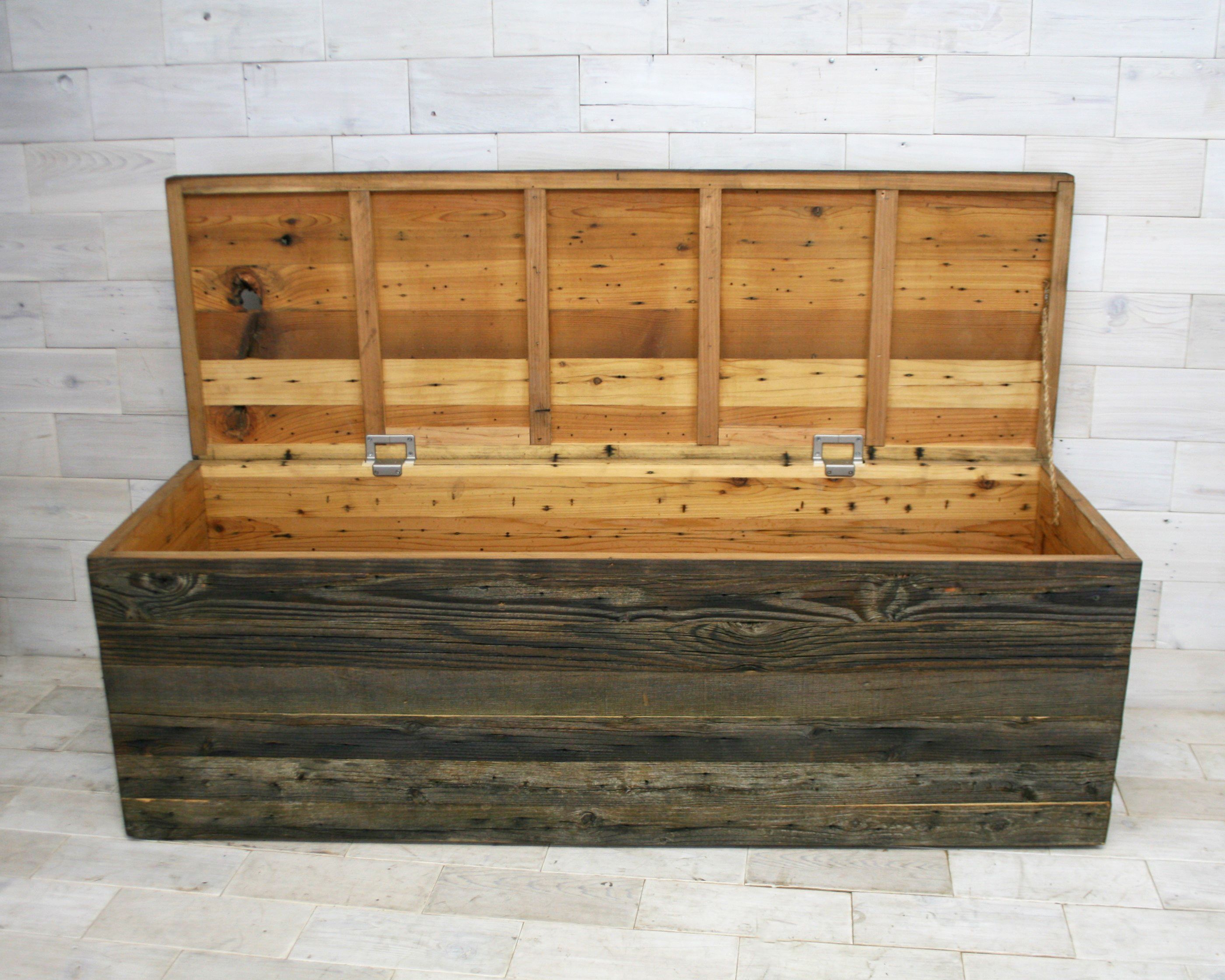 Hand Made Barn Wood Strongbox by HistoricWoods by LunarCanyon ...