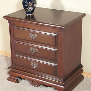 Custom Nightstands Handmade Bedside Tables Custommade Solid Mahogany 2 Drawer Nightstand Bedside Table