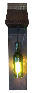 Custom Made Wine Bottle Wall Lights