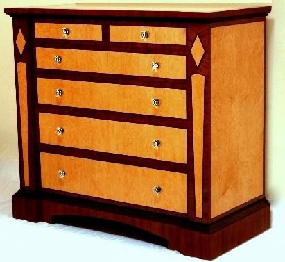 Custom Art Deco Dresser By Benchmark Designs Incorporated