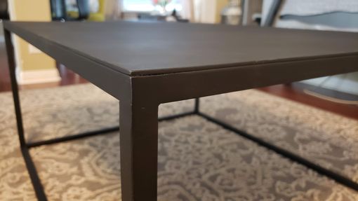 Custom Made Steel Coffee Table