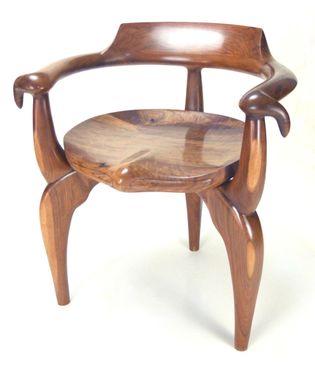 Custom Made Half Shell Chair