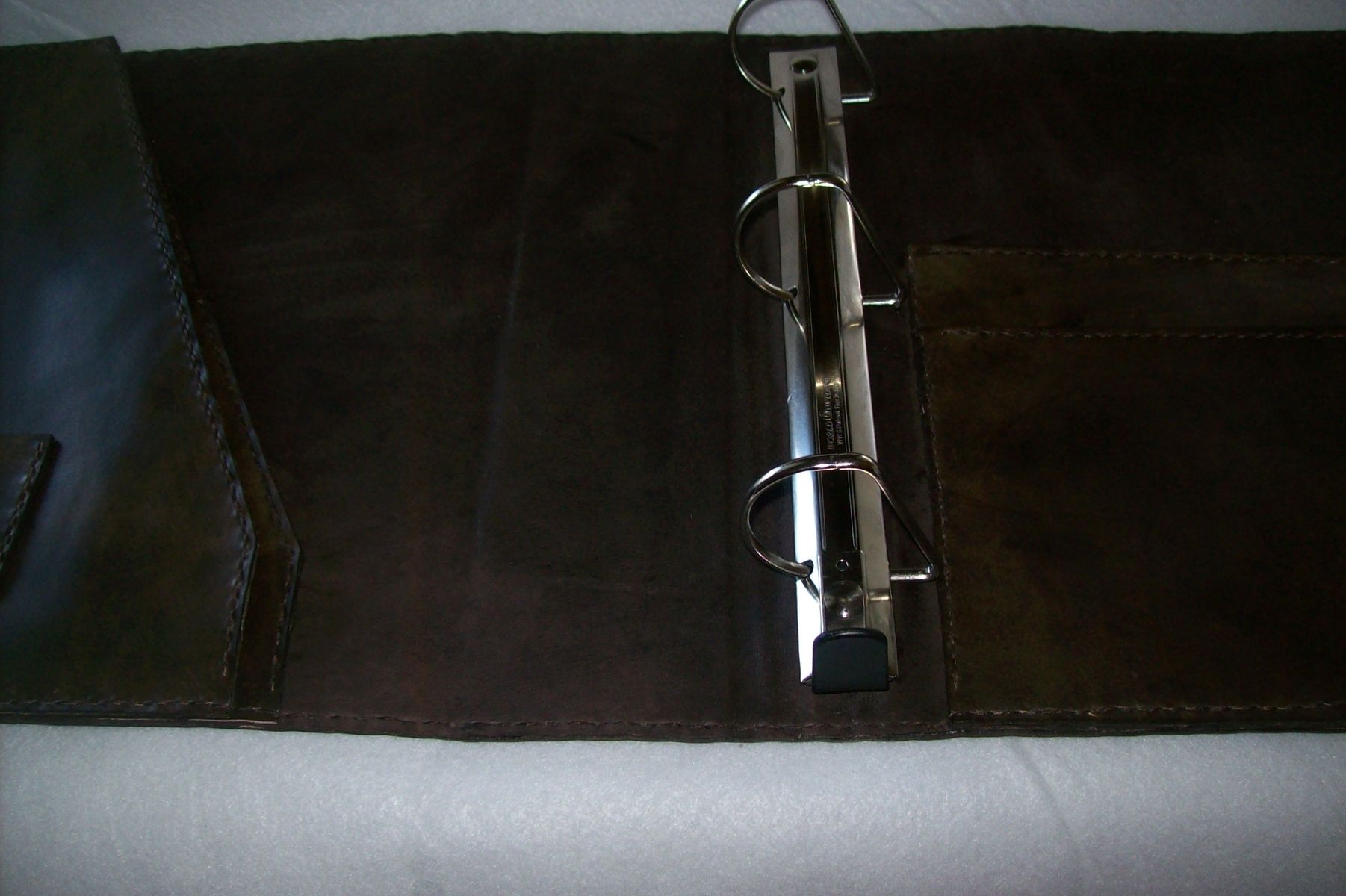 Hand Crafted Custom Leather Binder by Kerry's Custom Leather ...