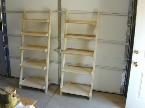 Custom Made Cascading Shelves