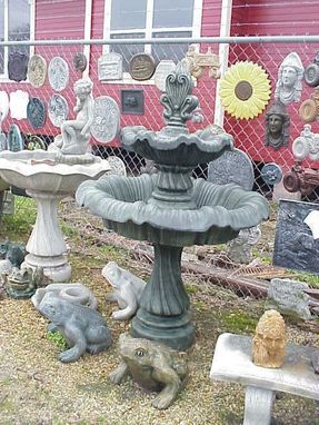 Custom Made 3 Tiered Roman Or Tulip Style Fountain