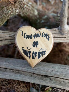 Custom Made Rustic Heart Shaped Plaque