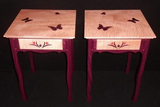 Custom Made Set Of Matching End Tables