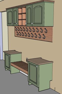 Custom Made Another Vermont Mudroom