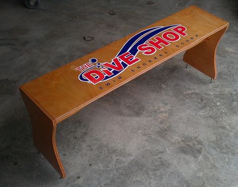 Custom Made Residential Or Retail/Commercial Sitting Bench