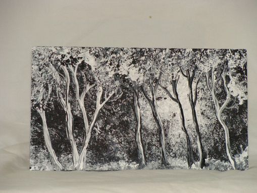 Custom Made Forest On Panel