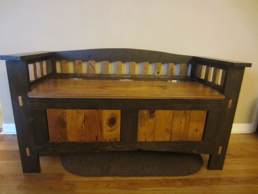 Custom Made Entry Storage Bench