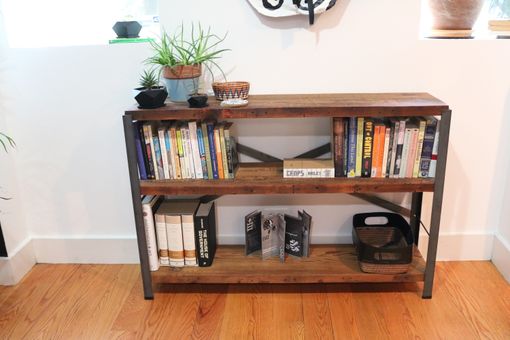Custom Made Bucktown Bookcase // Reclaimed Wood Bookcase