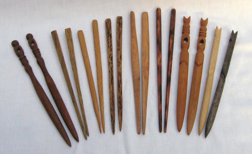 Custom Made Chopstick-Style Hair Sticks