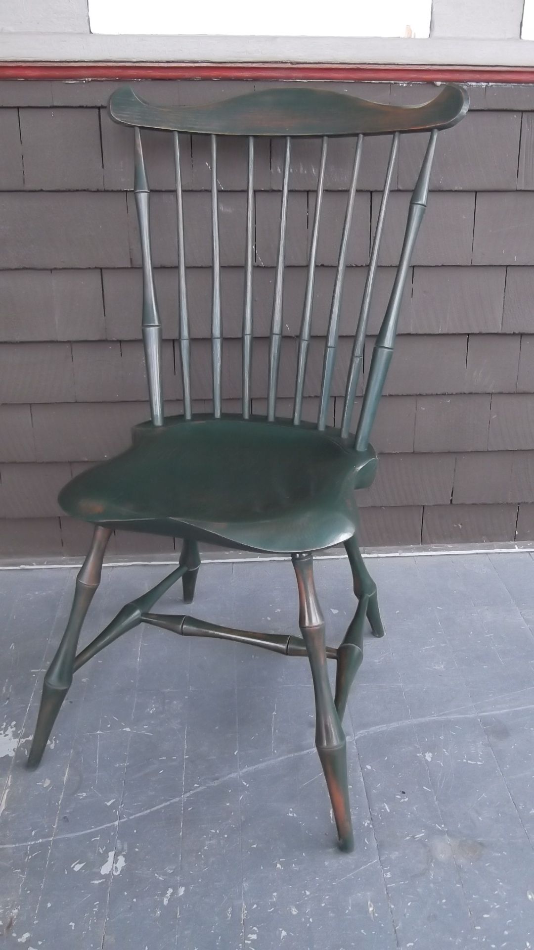 Buy Hand Made Fan Back Side Chair, made to order from Luke A.