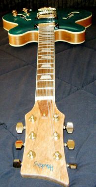 Custom Made Hawkins Hb-35 Hollow Body Electric Guitar