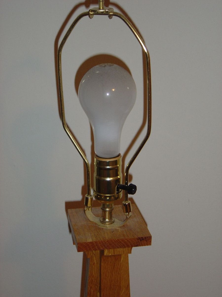 Custom Made Craftsman Style Lamp by Tree To Thee Woodworking