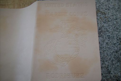 Custom Made Marine/Eagle Globe And Anchor Day Planner