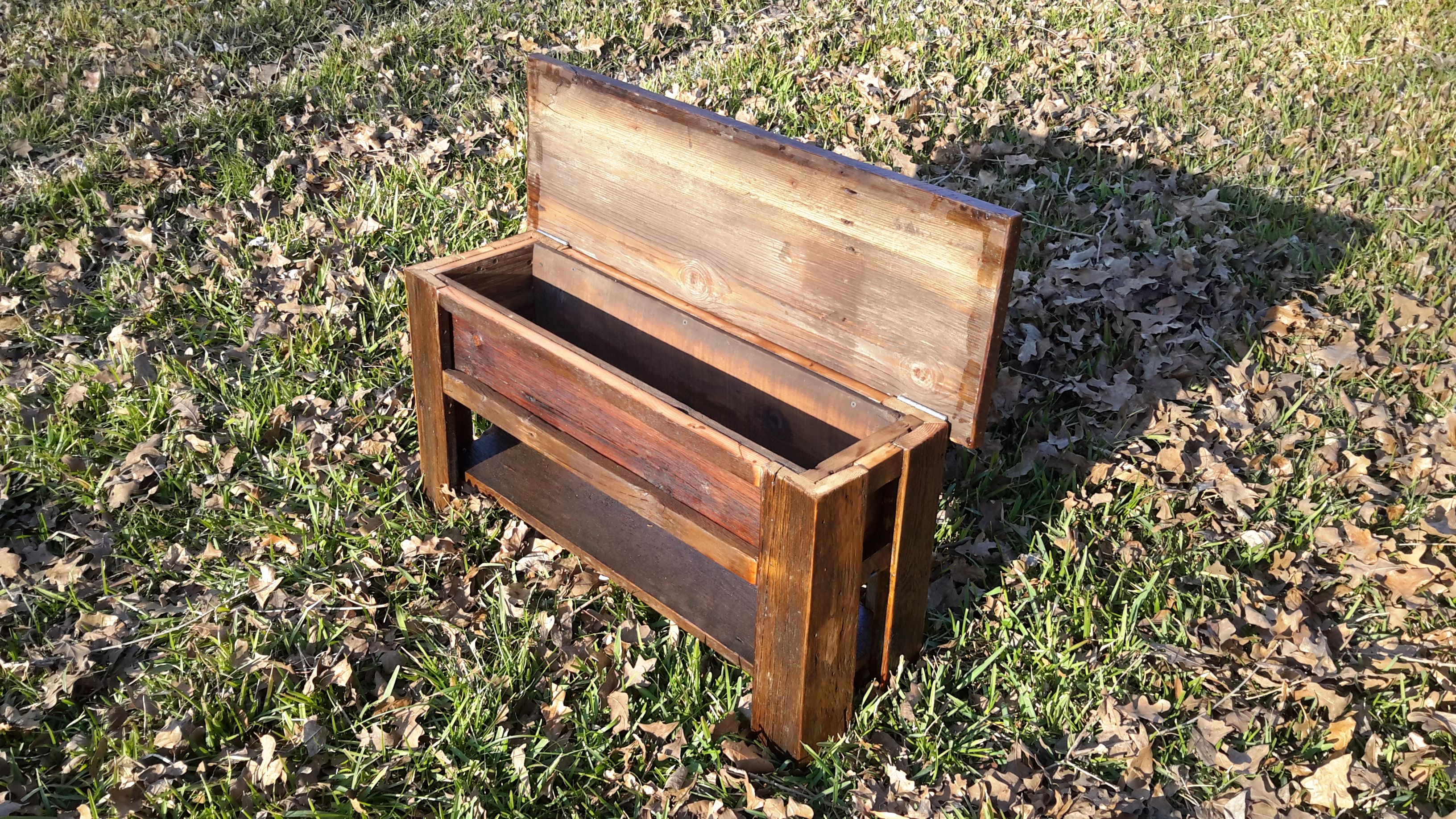 Hand Made Authentic Montana Made Barnwood Bench By 406rustic 