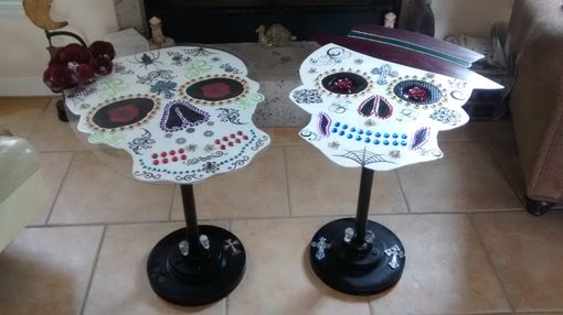 Custom Made Day Of The Dead Tables Each Table Sold Separate