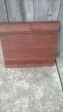 Custom Made Black Walnut Edge Grain Cutting Board