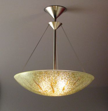 Custom Made Sunburst Bowl Light