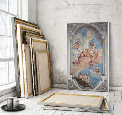 Custom Made Renaissance Venus And Adonis Mural