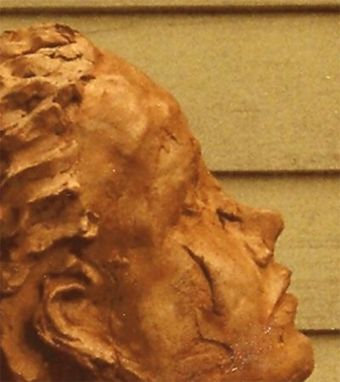 Custom Made Clay Sculpture: Female Head Study