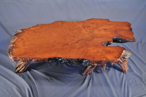 Custom Made Redwood Coffee Table