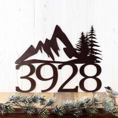 Custom Made House Numbers, House Number Plaque, Address Plaque, Address Sign, Custom Metal Sign, House Number
