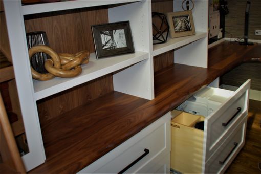 Custom Made Office Built-In Cabinets