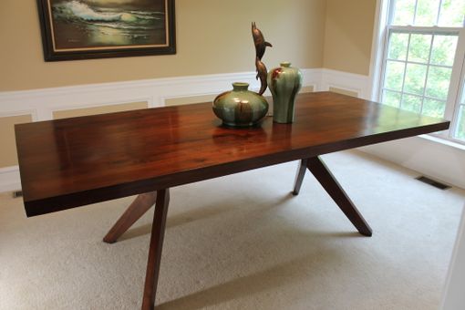 modern walnut dining room tables