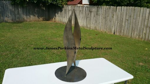 Custom Made The "Walk" Steel Metal Sculpture