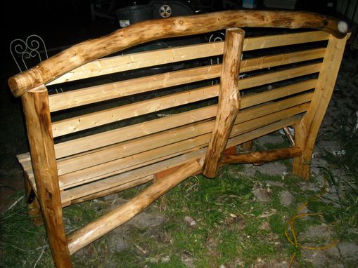 Custom Made Rustic Bench