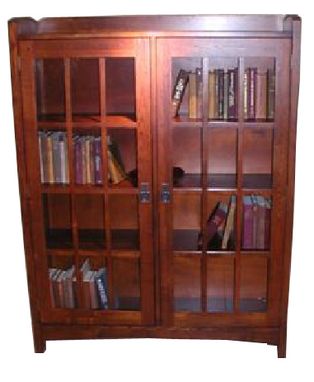 Custom Made Mission Bookcase