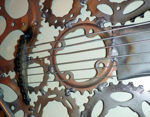 Custom Made Bicycle Guitar