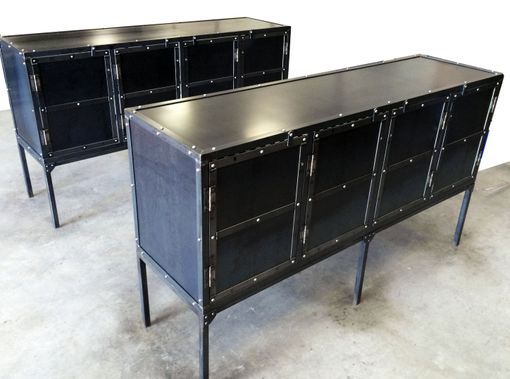 Custom Made Steel Storage Cabinet