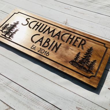 Custom Made Custom Wood Sign, Cabin Sign, Wooden Signs, Camping Sign, Personalized Wood Sign