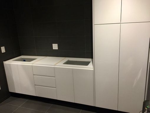 Custom Made Custom Bathroom Cabinets