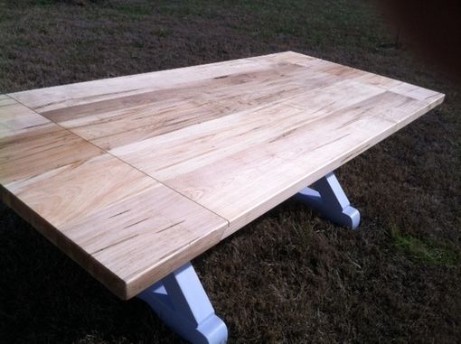 Custom Made Lerner Country Kitchen Table W/Drop Leaves