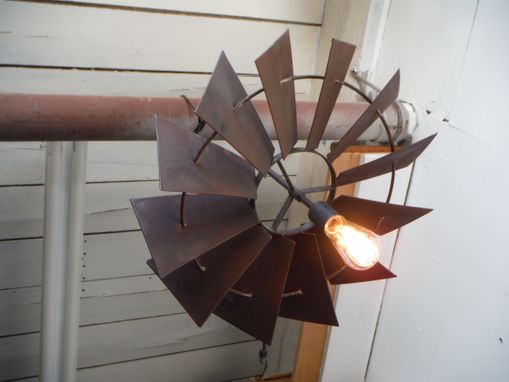 Custom Made Windmill Pendant Light