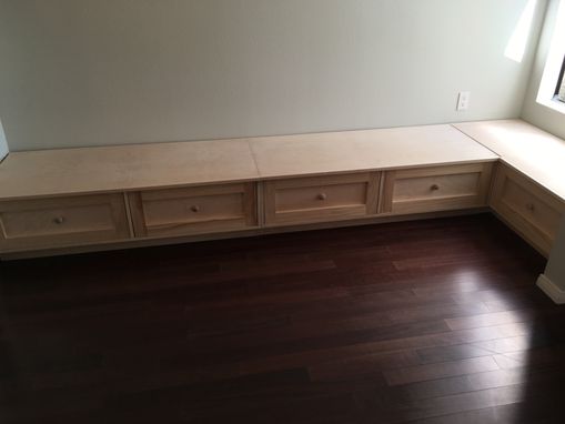 Hand Crafted Seating Banquette, Backless Banquette Bench With Storage