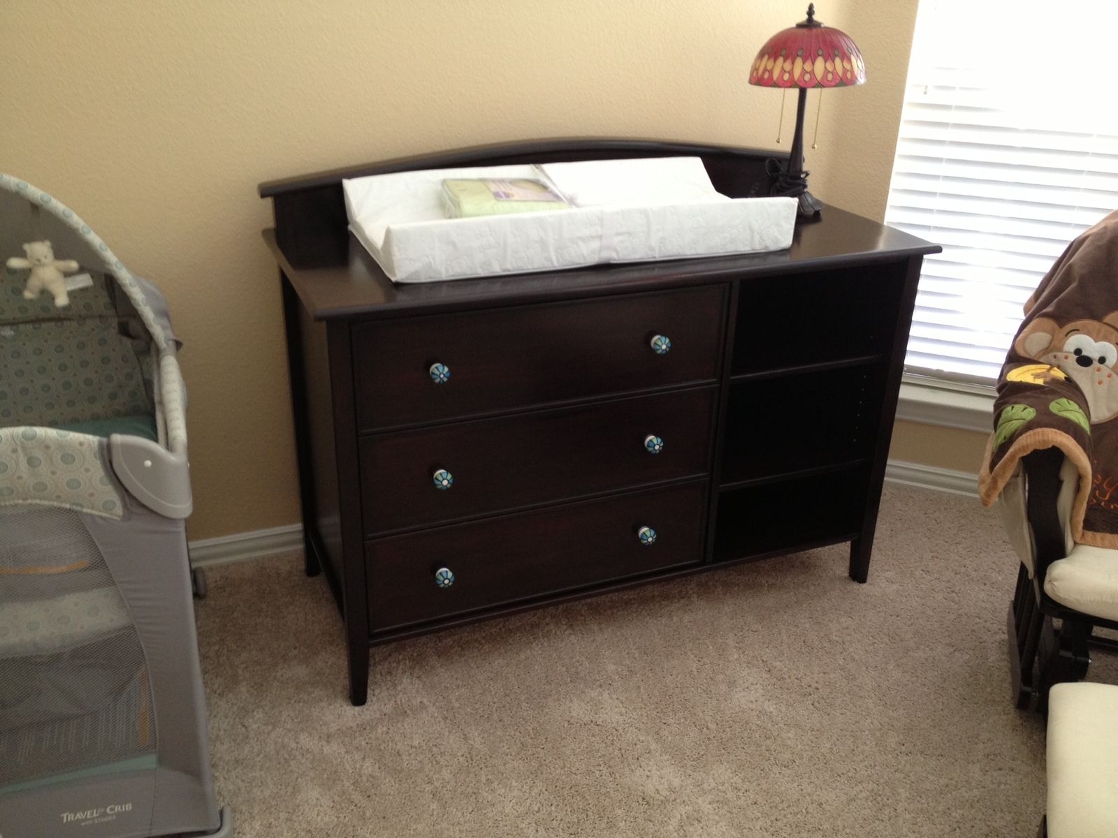 Custom Dresser/Changing Table For Baby by Tom's Handcrafted Furniture