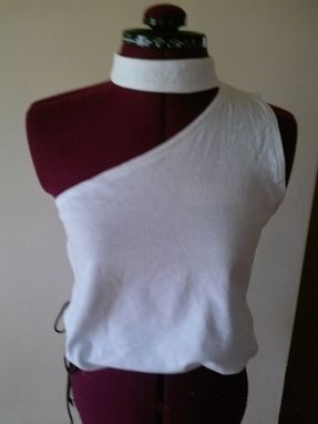 Custom Made One Shoulder Shirt.