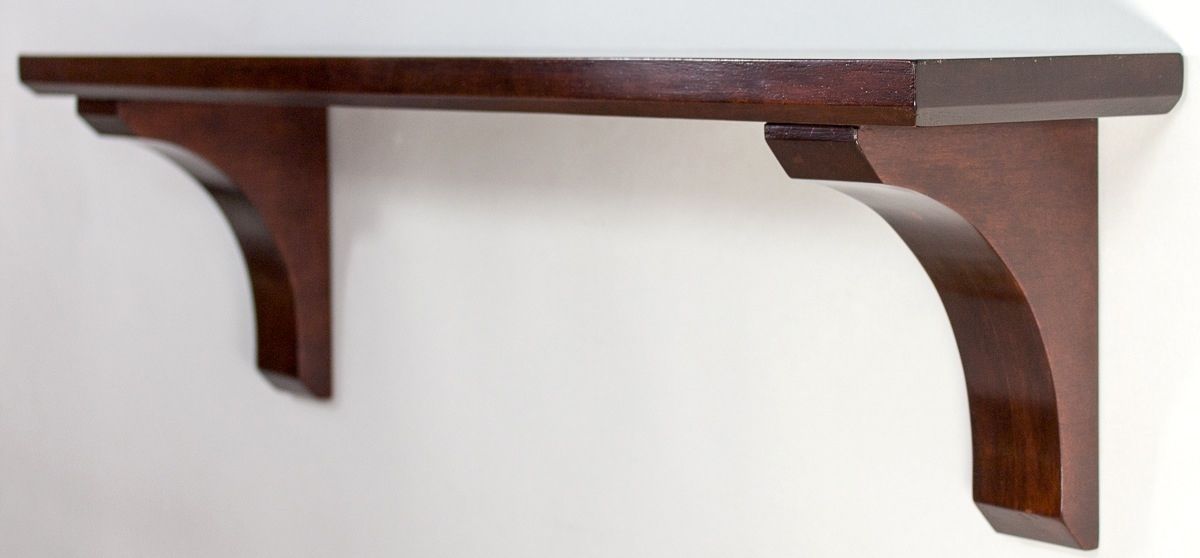 Custom Arts And Crafts / Craftsman Wall Shelves by Vollman Woodworking