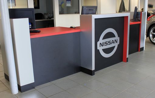 Custom Made Nissan Reception Desk