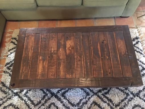 Custom Made Rustic Reclaimed Farmhouse Coffee Table