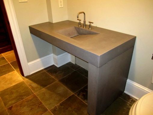 Custom Made Custom Concrete Sinks